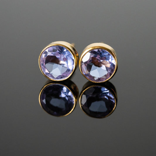 Natalia CZ Round Studs